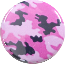 Camouflage Button pink